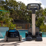View Robotic Pool Vacuum Cleaner All Pools up to 33 FT - Wall Climbing Scrubber Brush image 2