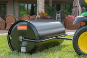 View Steel Lawn Roller 24" x 48" Black image 3