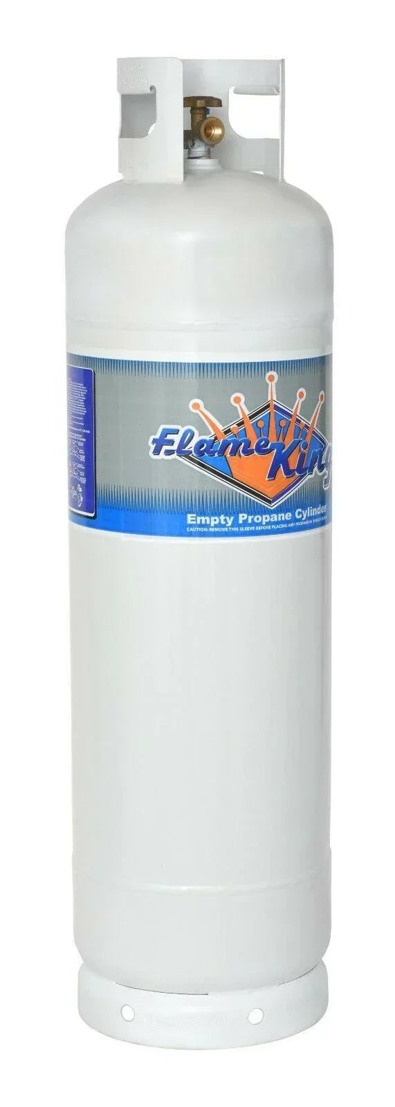 60 lb pound steel propane tank lpg refillable cylinder with pol valve new
