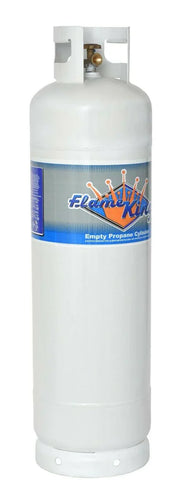 View 60 lb pound steel propane tank lpg refillable cylinder with pol valve new image 2
