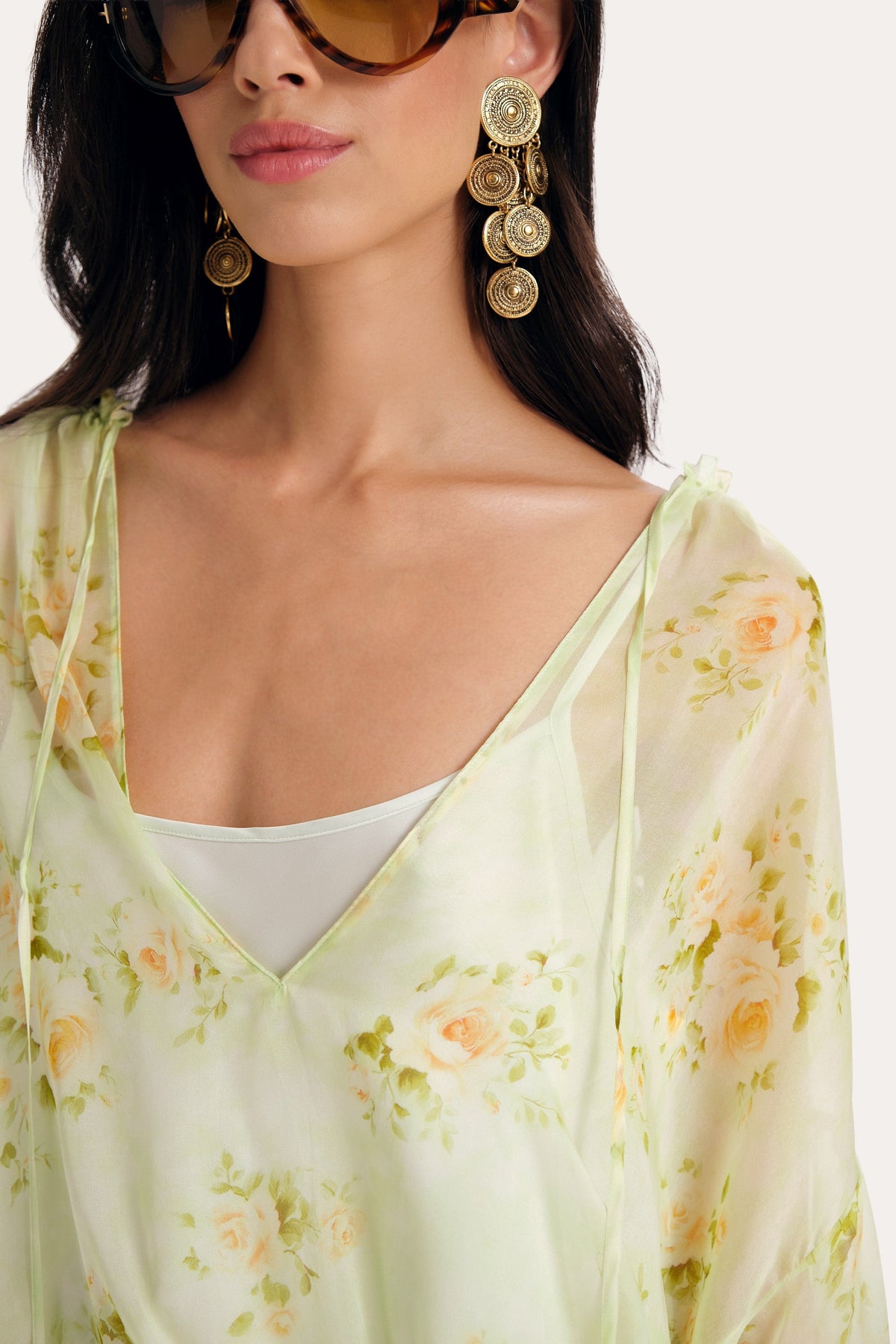Messa Silk Chiffon Blouse