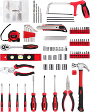 View Home Tool Set Kit - 286 PCS Home Auto Repair Tool Kit with Rolling Tool Box, Mechanic Tool Sets with 21V Max Cordless Power drill, Perfect for Homeowner, Diyer, Handyman image 6