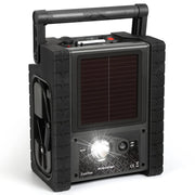 View Solar Portable Power Station 2000 Amps Jump Starter, 260 PSI Air Compressor, 12V Car Battery Charger with 400W Inverter Dual AC/DC/USB Output, Emergency Backup Power with Flashlights image 2