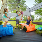 View 9 Person Instant Cabin Tent - 14' x 9', Green (40008) image 2