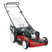 View gas mower, 22-inch 170cc OHV engine high-wheel RWD 3-in-1 with height adjustment, oil included image 2