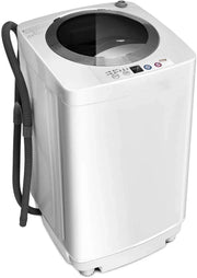 View Portable Washing Machine, Full Automatic Washer and Dryer Combo, with Built-in Pump Drain 8 LBS Capacity Compact Laundry Washer Spin Dryer for Apartment RV Dorm image 1