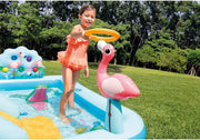View Inflatable Jungle Adventure Play Center – 96′′ x 78′′ x 28′′ – Kiddie Pool for Ages 2 and Up image 4