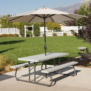 View 6-Foot Classic Folding Picnic Table 48 image 6