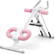 View Ab Workout Equipment, Adjustable Ab Trainer Machine for Abs Workout at Home Gym, Foldable, Knee Protection, Abdominal Trainer for Stomach Workout image 1