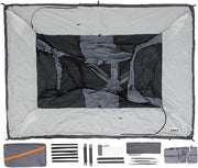 View Straight Wall Cabin Tents | 10 Person / 11 Person / 12 Person Large Multi Room Family Tents for Car Camping & Outdoor Adventures image 3