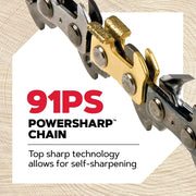 View 15 Ampere - Automatic sharpening cordless electric chainaw image 2