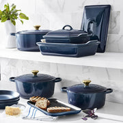 View 20-piece Signature Cast Iron Cookware Set,10.25 Skillet,1.75-quart Saucepan with Lid image 2
