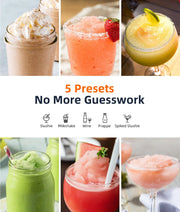 View Slushie Machine,24-Hour Delay Start&Cold Retention, 68 oz Slushy Machine with Self-Cleaning Function, Frozen Drink Maker with 5 Preset Programs,Frozen Margaritas, Frappés, and More image 2