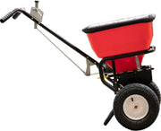 View Buyers Products 3039632R Grounds Keeper Commercial Walk Behind Push Spreader, 100lb Capacity, For Salt, Ice & Snow Melt, Included Grate & Cover With Enclosed Gearbox for Protection image 2