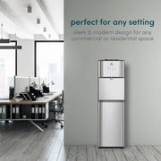 View Limited Edition Self Cleaning Water Cooler Water Dispenser - 3 Temperature Settings - Hot, Cold & Room Water, Durable Stainless Steel Construction, Bottom Loading - UL Listed-Avalon image 2