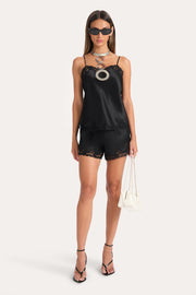 View Dani Silk Lace Cami image 4