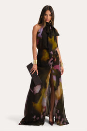 View Emilia Silk Printed Gown image 1