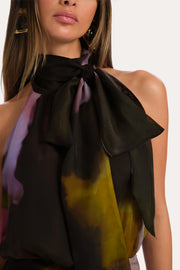 View Emilia Silk Printed Gown image 2