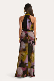 View Emilia Silk Printed Gown image 3