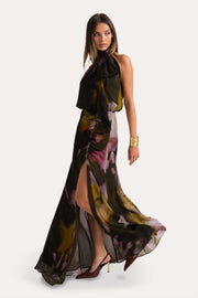 View Emilia Silk Printed Gown image 5