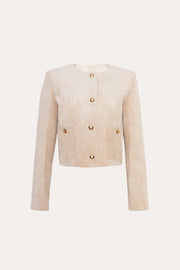 View Cropped Corduroy Jacket image 4