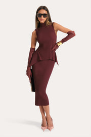 View Frankie Rib Sweater Skirt image 4