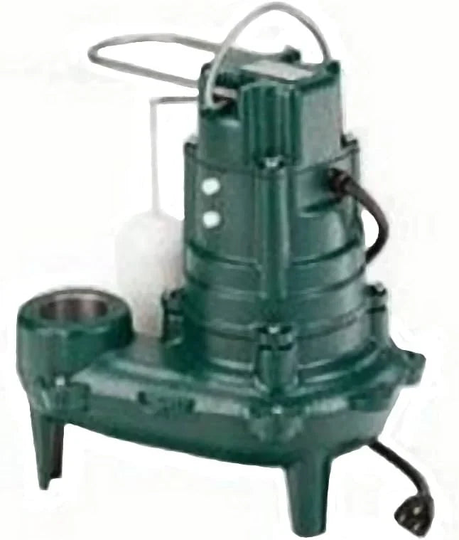Sewage Pump, 1/2 HP Automatic – Heavy-Duty Submersible Sewage, Effluent or Dewatering Pump