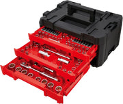 View 262-Piece Mechanic Tool Set, Master Socket Set with 3-Drawer VERSASTACK Tool Box, SAE/Metric Set (CMMT45309) image 2