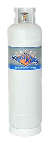 View 60 lb pound steel propane tank lpg refillable cylinder with pol valve new image 1