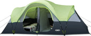 View Camping Tent 10-Person-Family Tents, Parties, Music Festival Tent, Big, Easy Up, 5 Large Mesh Windows, Double Layer, 2 Room, Waterproof, Weather Resistant, 18ft x 9ft x78in image 4