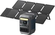 View Solar Generator SOLIX C300 with 60W Solar Panel, 288Wh Portable Power Station, 300W (600W Surge), LiFePO4 Battery, 140W Two-Way Fast Charging, for Outdoor Camping, Traveling, and Emergencies image 1