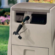 View Powerwind Auto Power Rewind Hose Reel, Light Taupe image 3