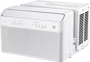 View U-Shaped Inverter Window Air Conditioner 12,000BTU with Open Window Flexibility, Robust Installation,Extreme Quiet, 35% Energy Saving, Smart Control, Alexa, Remote, Bracket Included (Renewed) image 1