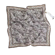 View BOFAN 100% Mulberry Silk Square Scarf for Women, 68 × 68 cm image 5