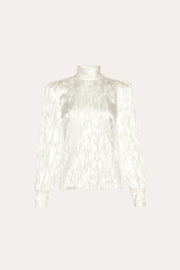 View Silk Jacquard Blouse image 5