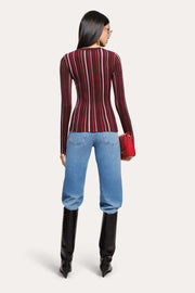 View Lucia Silk Wool Top image 3