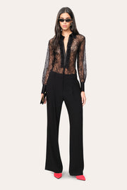 View Laced Trim Blouse image 1