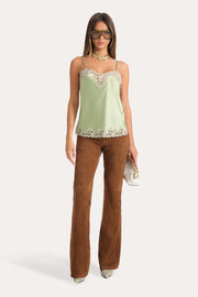 View Dani Silk Lace Cami image 4