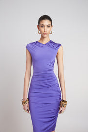 View Ruched Jersey Dress image 3