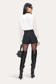 View Chiffon Button Down Shirt image 4