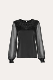 View Olivia Silk Blouse image 4