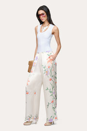 View Frances Floral Silk Pant image 4