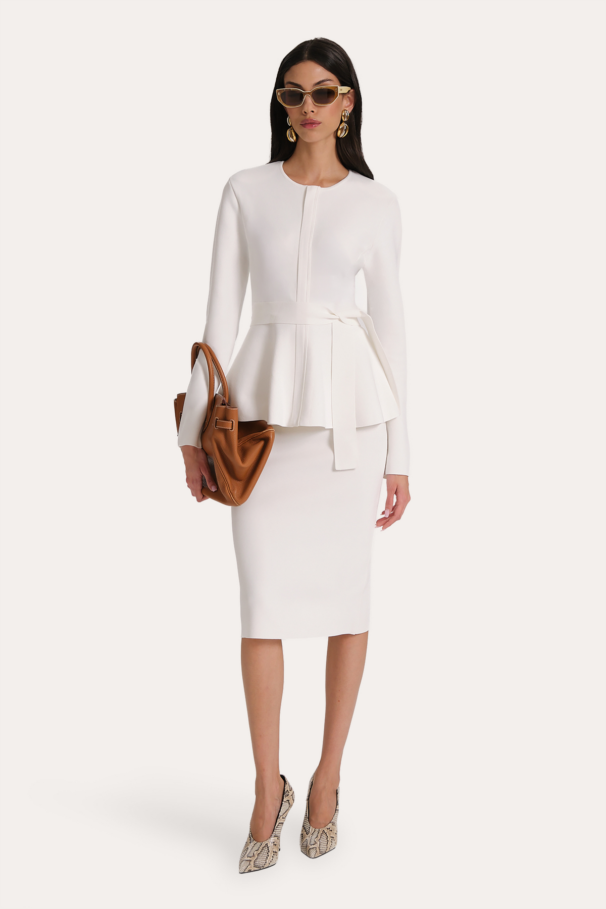 Blair Milano Sculpt Peplum Top