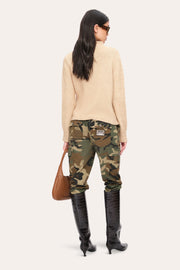 View Cable Cotton Wool Sweater image 4