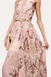 View Annie Silk Halter Dress image 2