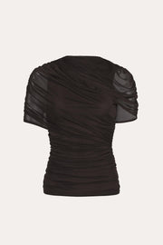 View Gaia Draped Mesh Top image 6
