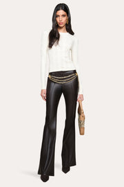 View Silk Pointelle Sweater image 1