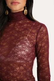 View Annabelle Rebrod茅 Lace Bodysuit image 2