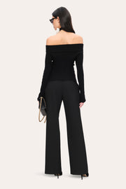 View Off-Shoulder Sweater image 4