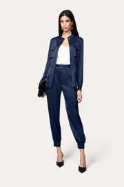 View Olivia Utility Satin Jacket image 1